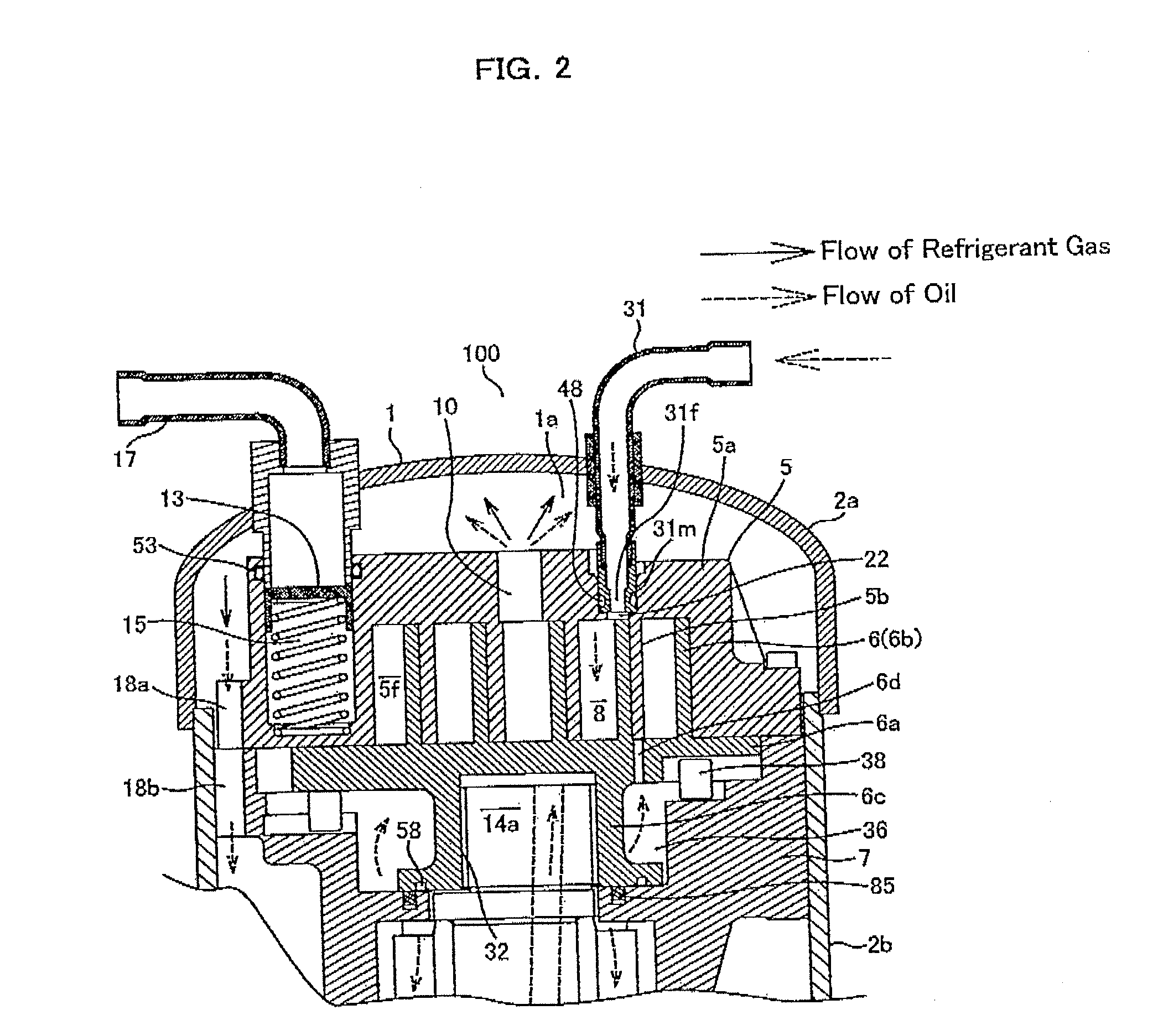 Sealed Scroll Compressor for Helium