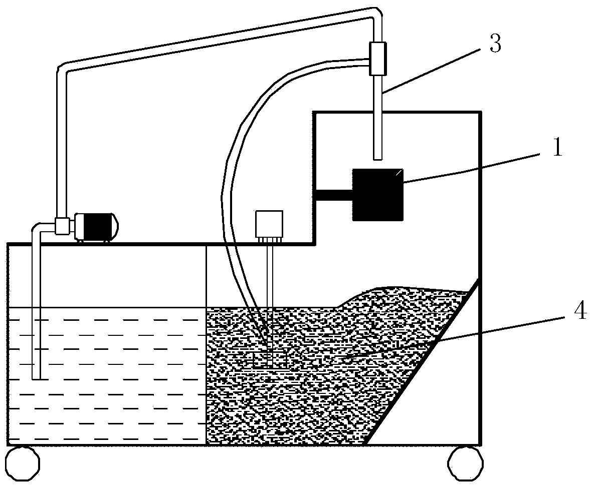 Surface napping method of plastic rattan