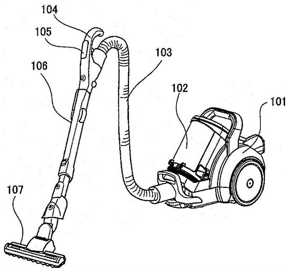 electric vacuum cleaner