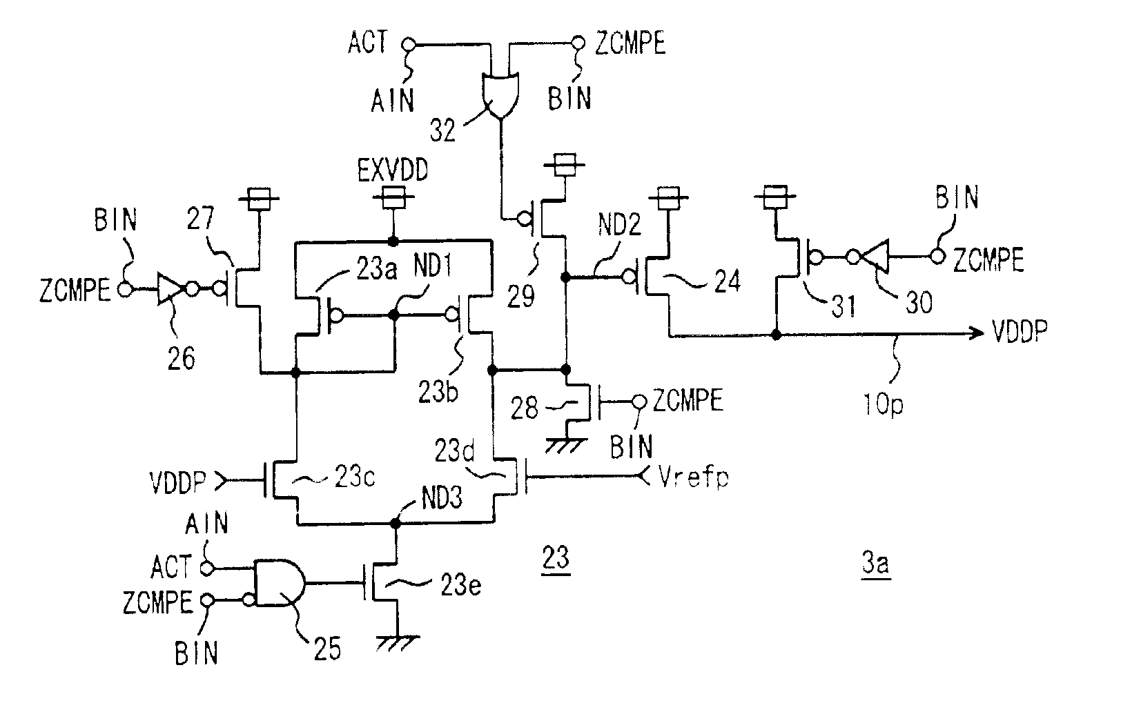 Semiconductor device having internal voltage generated stably