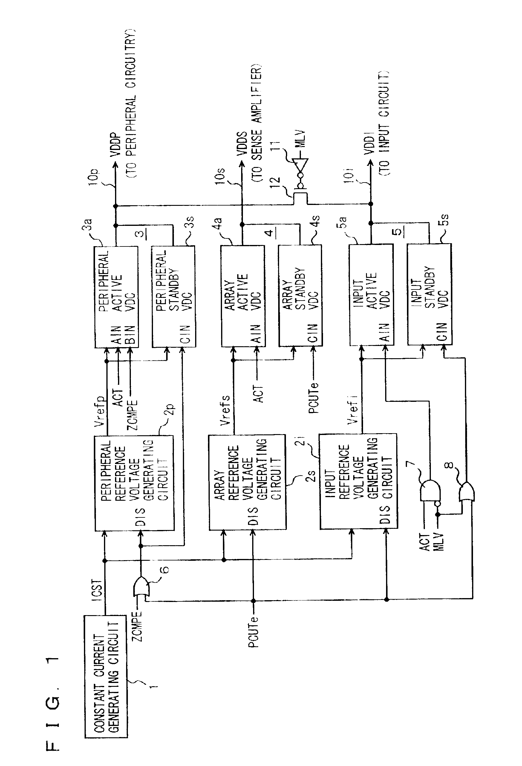 Semiconductor device having internal voltage generated stably