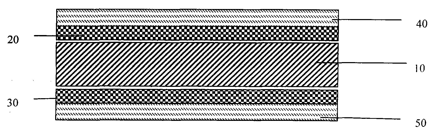 Sound insulating pad-top cover reinforcing beam for car roof and preparation method thereof