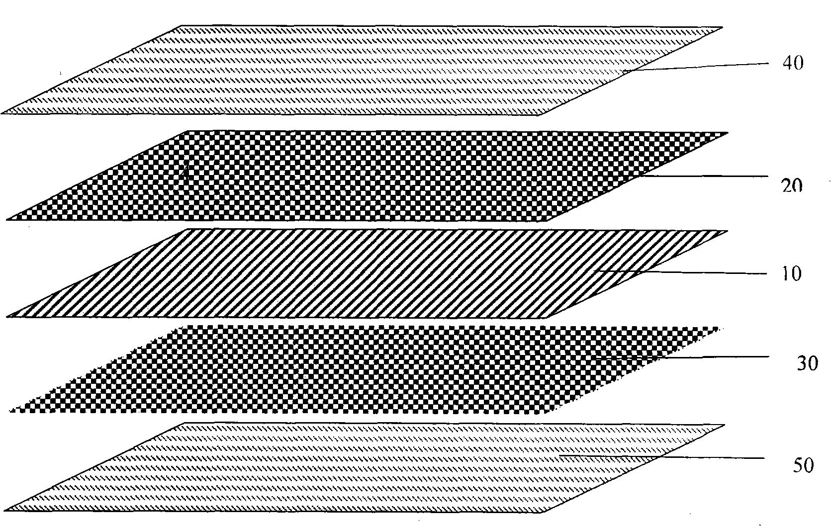 Sound insulating pad-top cover reinforcing beam for car roof and preparation method thereof