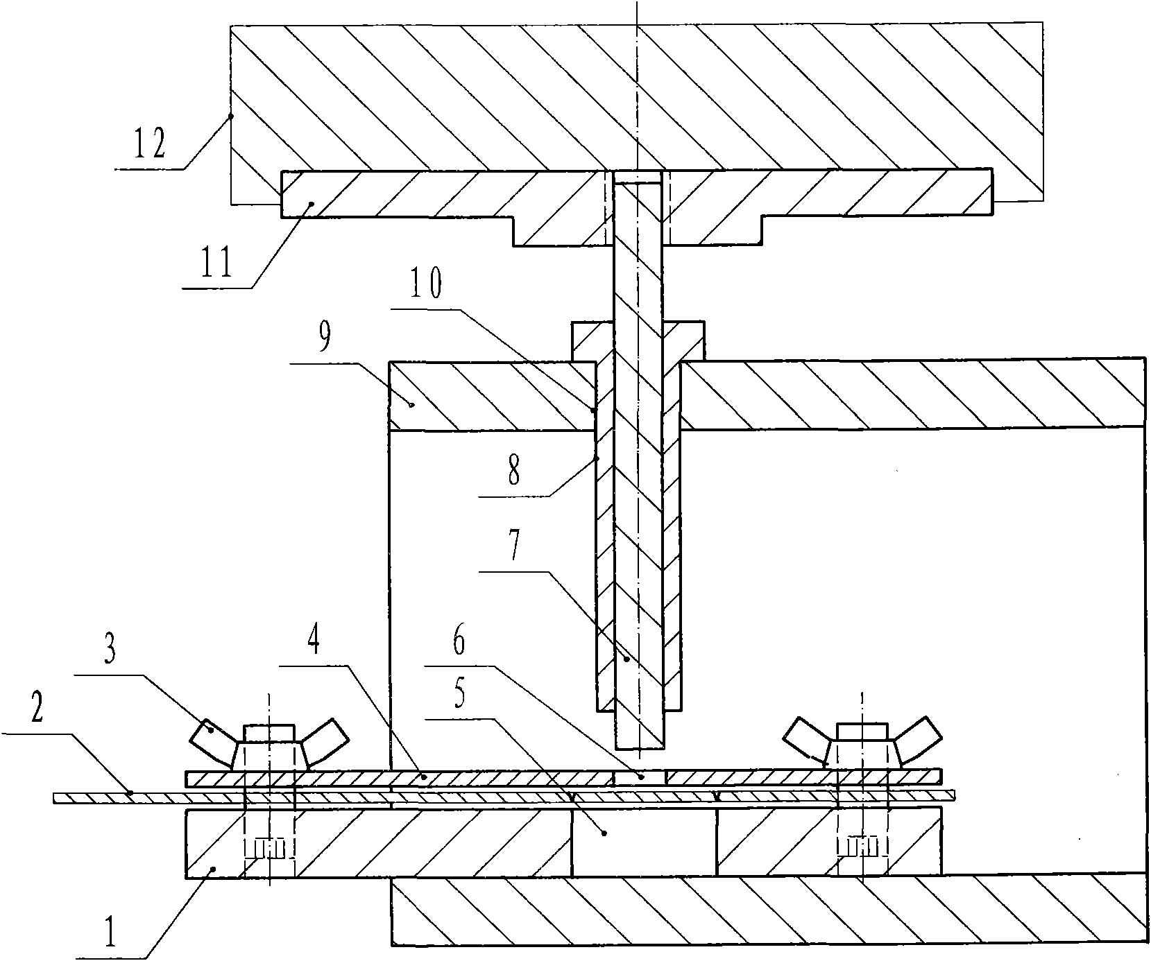 Wrapping paper indentation detecting device