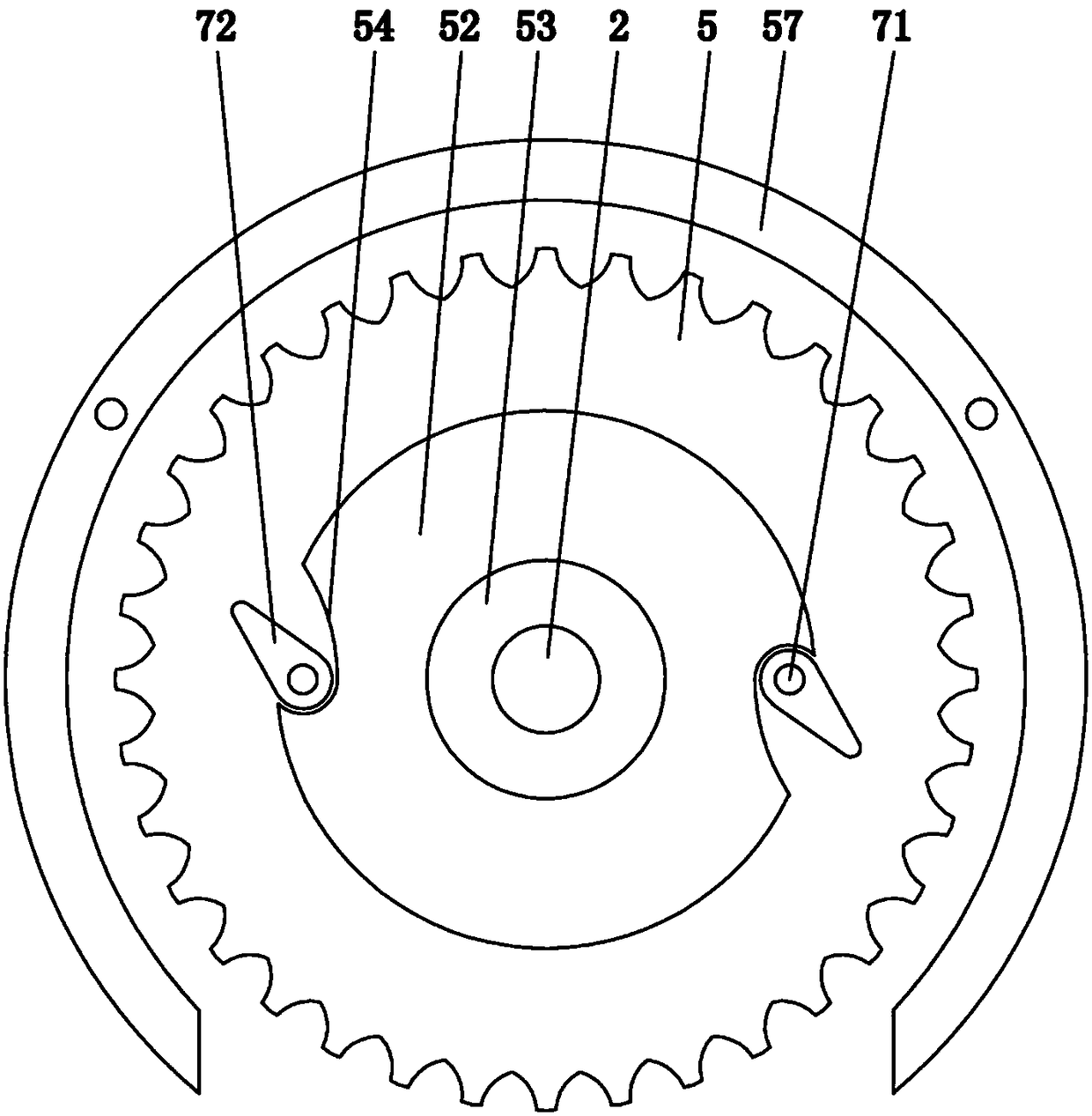 A ring type mosquito net lifter