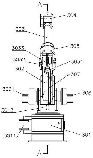 Car washing robot based on manipulator