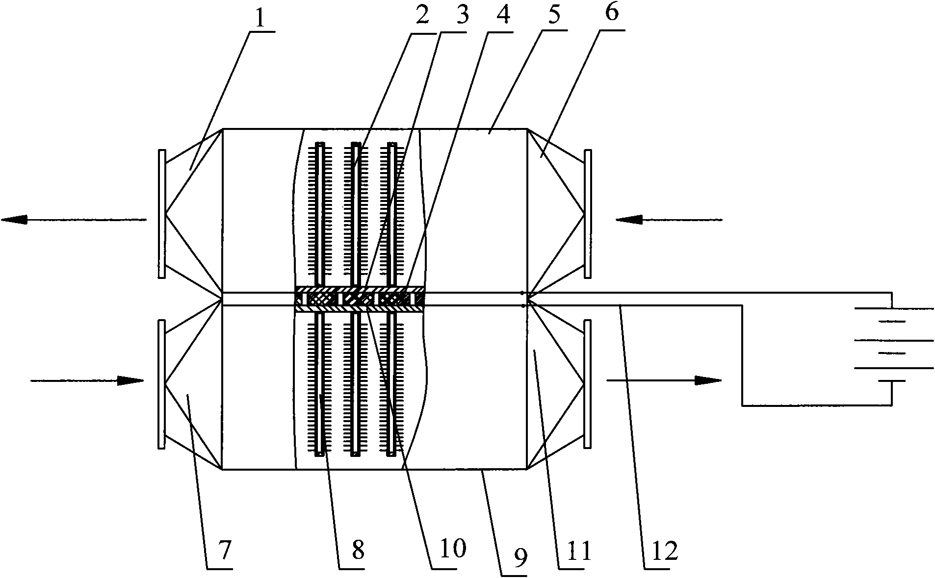 Low temperature smoke temperature difference generator