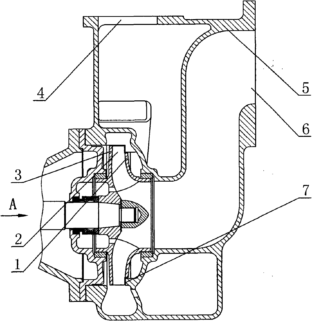 External-mix self-priming pump