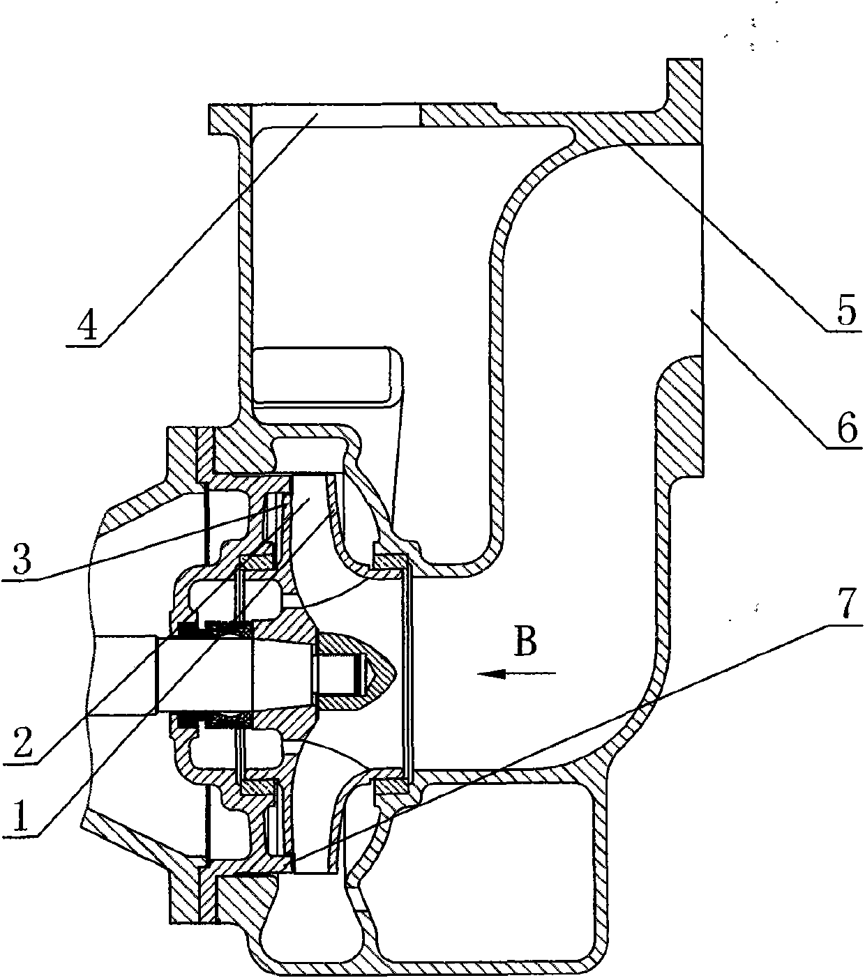 External-mix self-priming pump