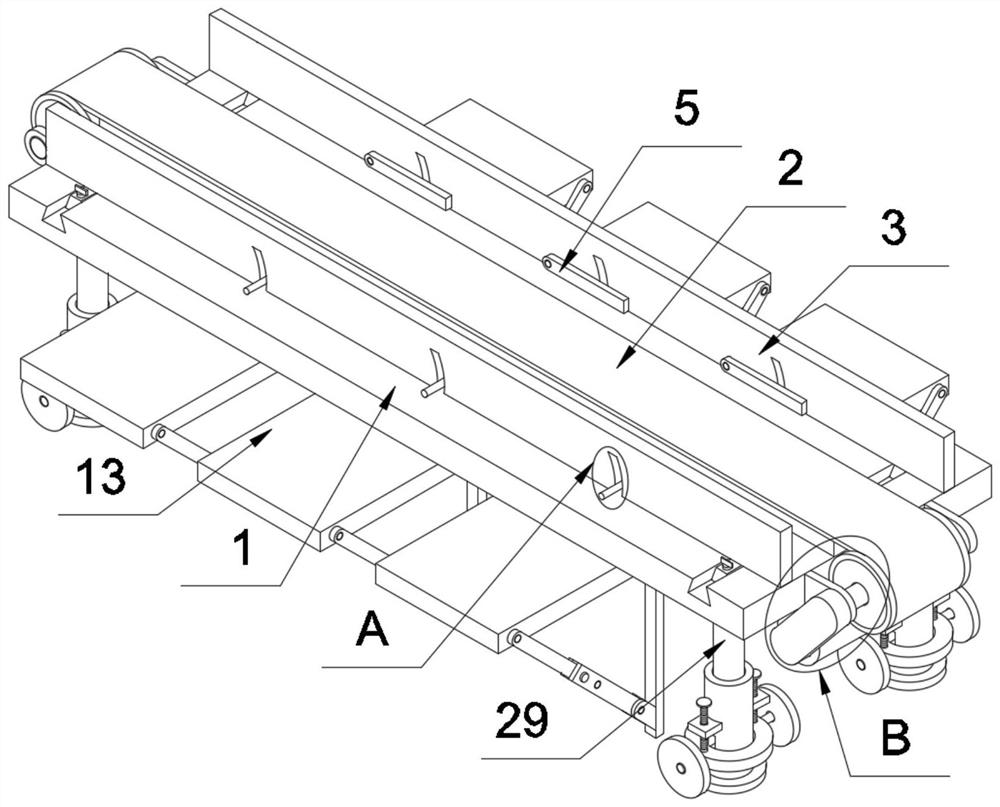 Conveying equipment for pressing steel ingots into steel plates and using method of conveying equipment