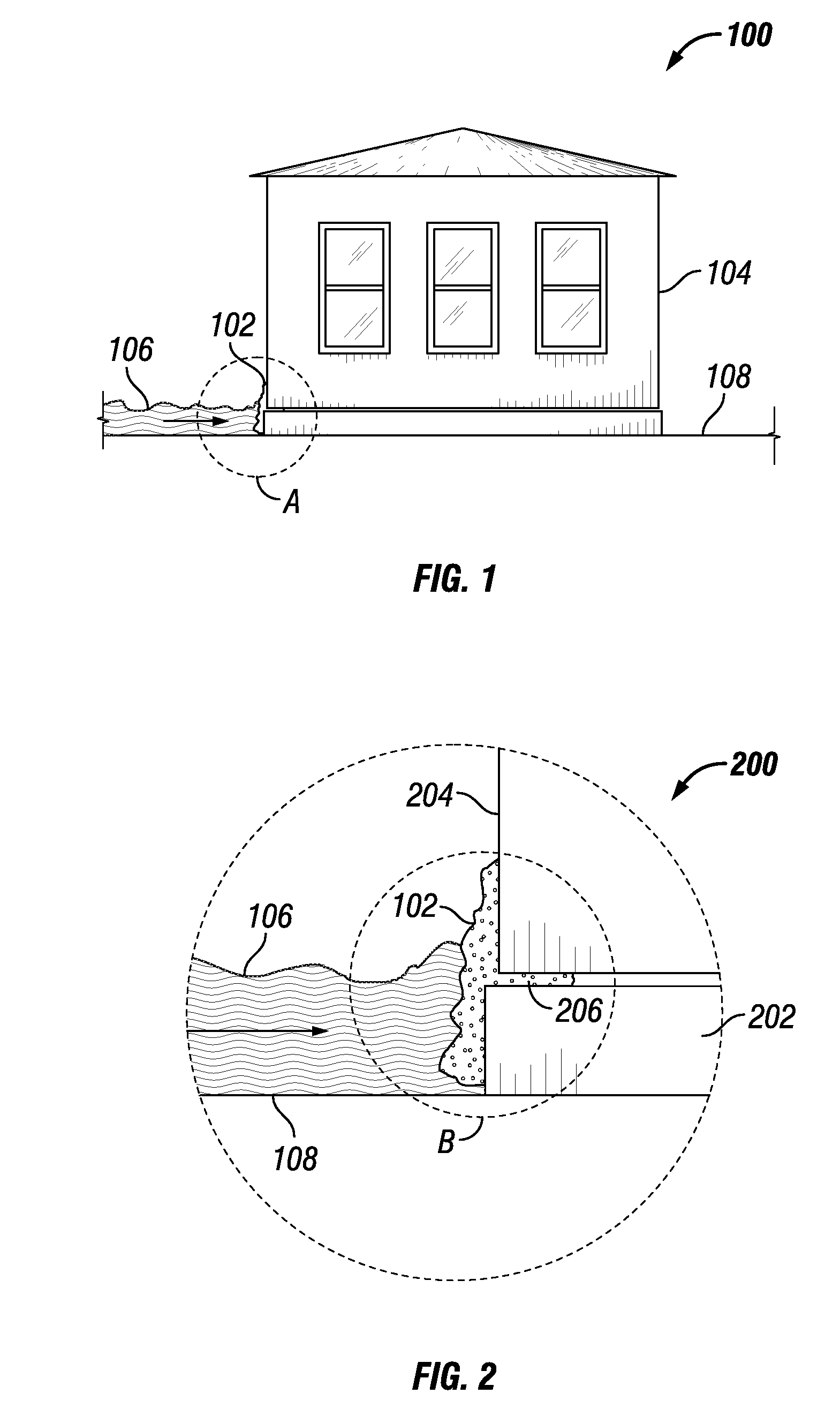 Flood Temporary Relief System and Method