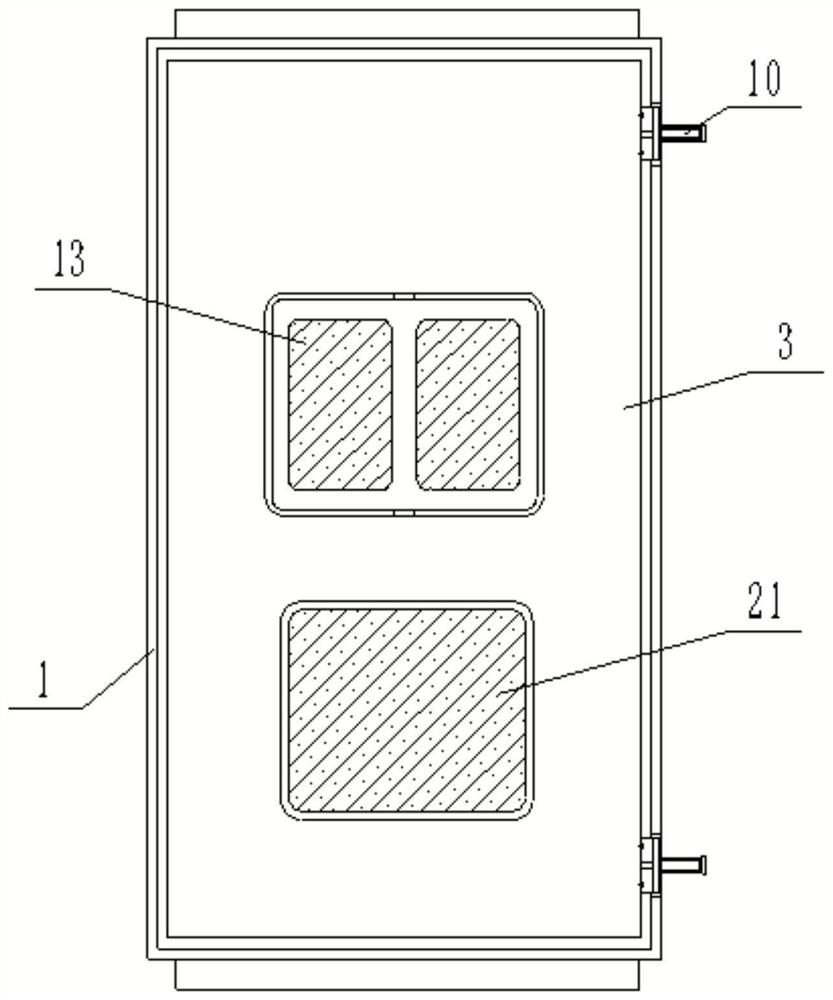 Turnover device for medical sickbed