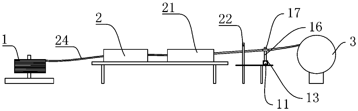 Full-automatic corrugated pipe tempering furnace