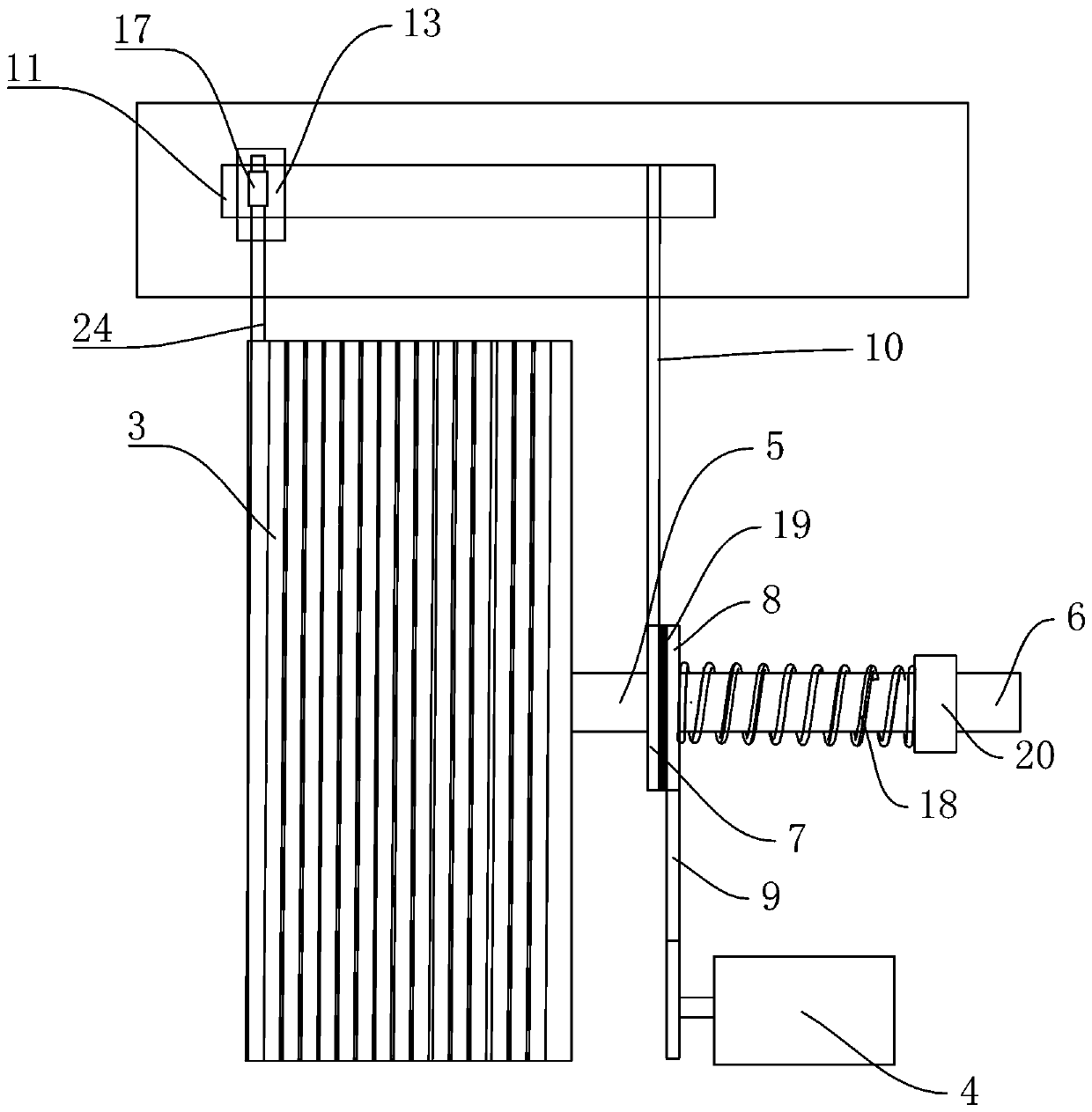 Full-automatic corrugated pipe tempering furnace