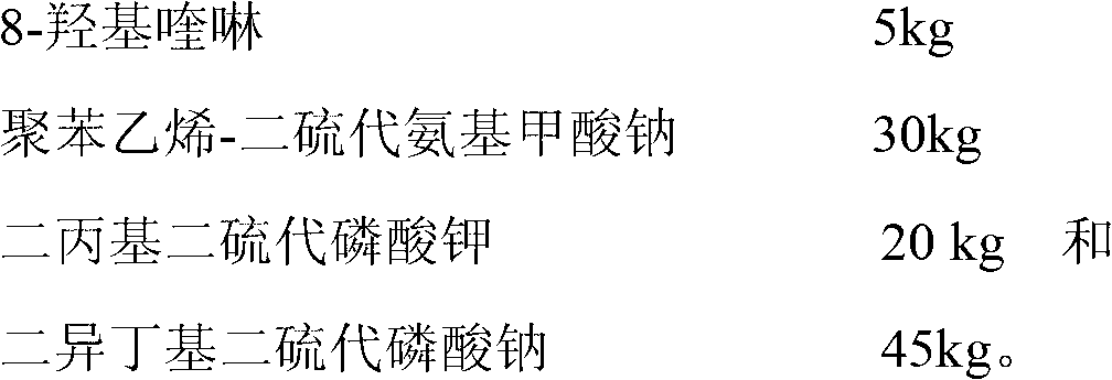 Pharmaceutical compound for treating wastewater containing complex heavy metals and/or radioactive substances and application of pharmaceutical compound