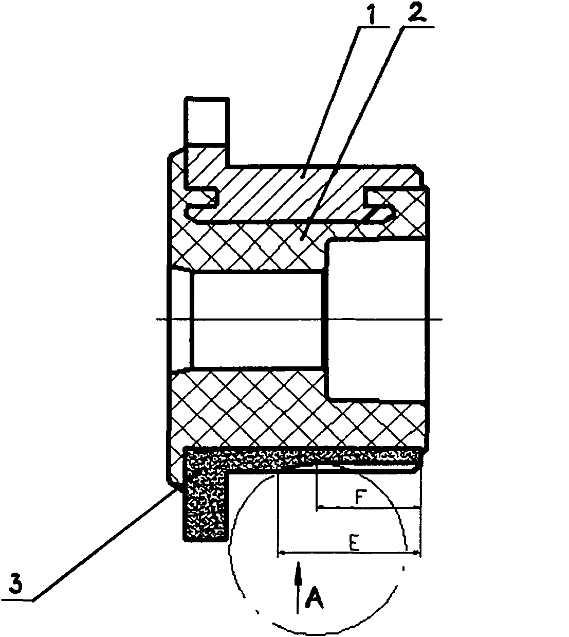 Manufacturing method for slot forming type commutator and products thereof