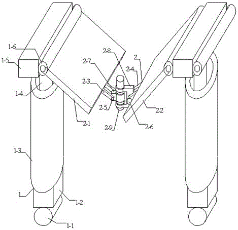 Direction-adjustable folding storage rack