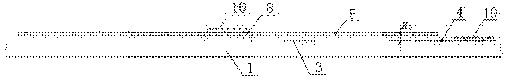 On-line test structure for polycrystalline silicon Poisson ratio