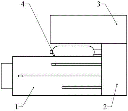 Independent integrated hydraulic linear driving system