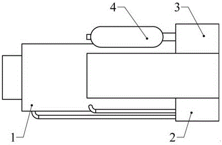 Independent integrated hydraulic linear driving system