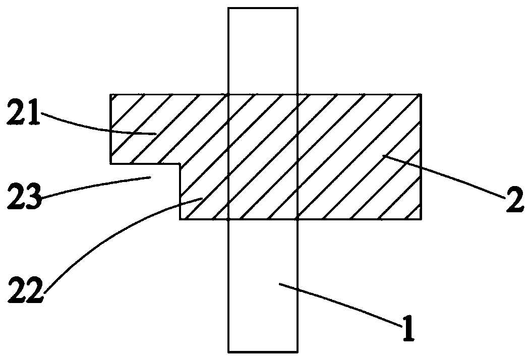 Tab having special-shaped tab film, preparation method thereof and lithium ion battery