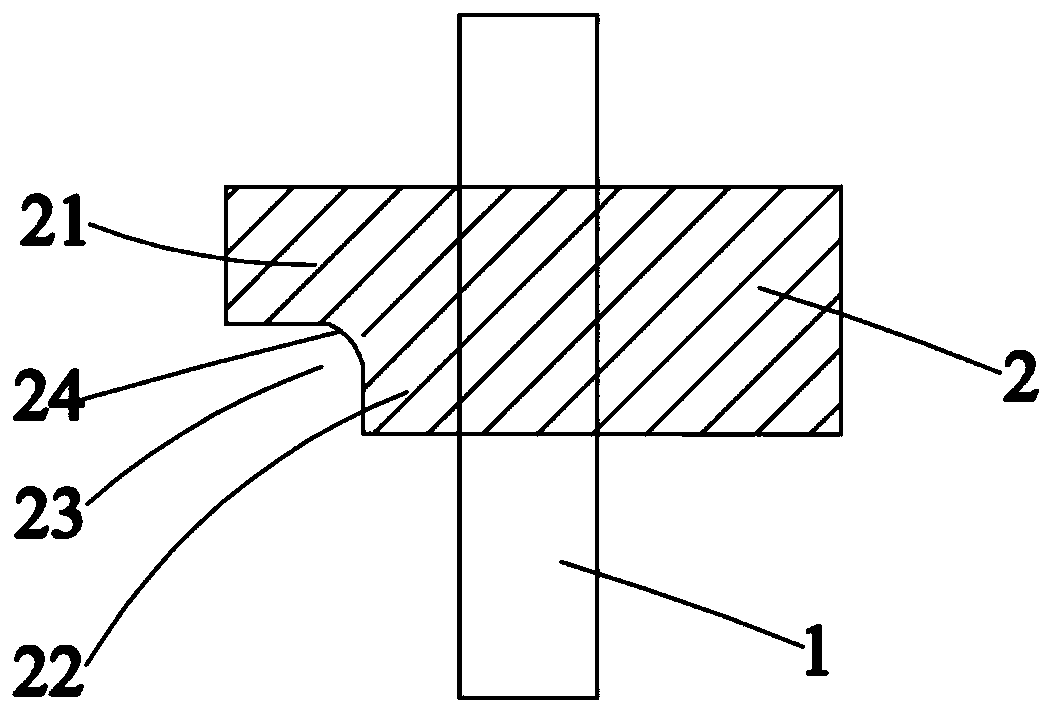 Tab having special-shaped tab film, preparation method thereof and lithium ion battery