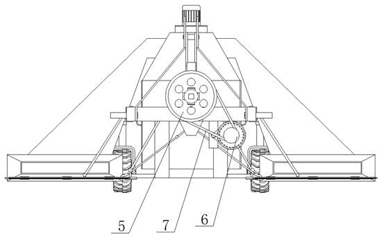 A caragana stubble harvester