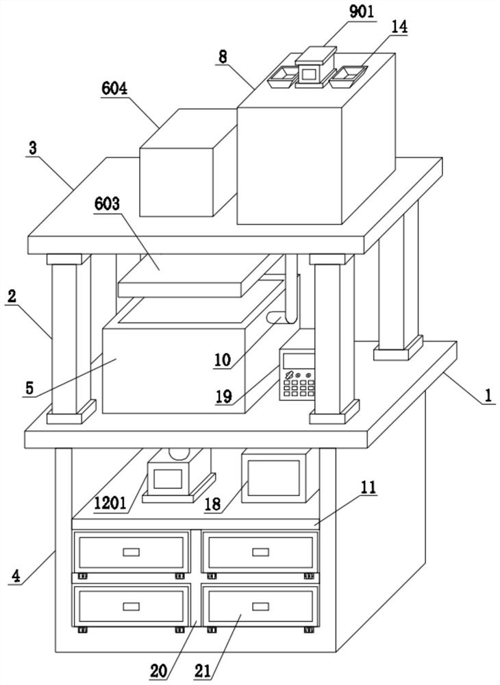 Sample pressing equipment for foundation reinforcement