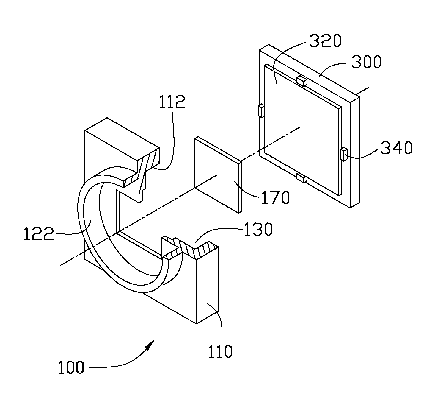 Objective holder for camera module