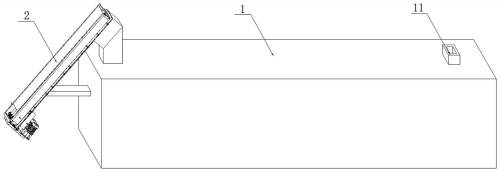 Concrete processing method and device for engineering construction