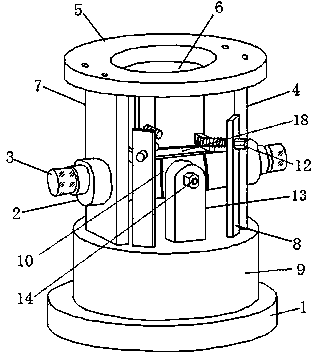 Adjustable hardness test fixture