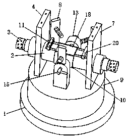 Adjustable hardness test fixture