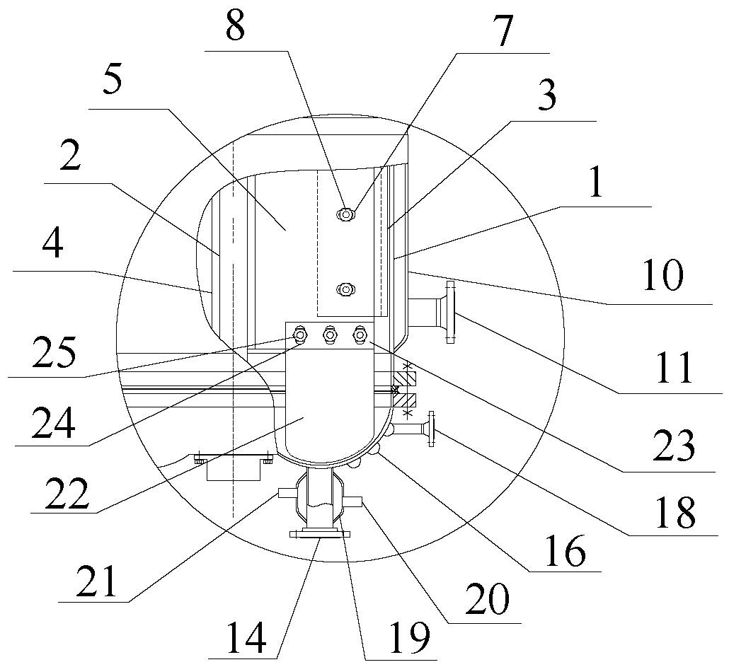 High-efficiency scraper blade film evaporator