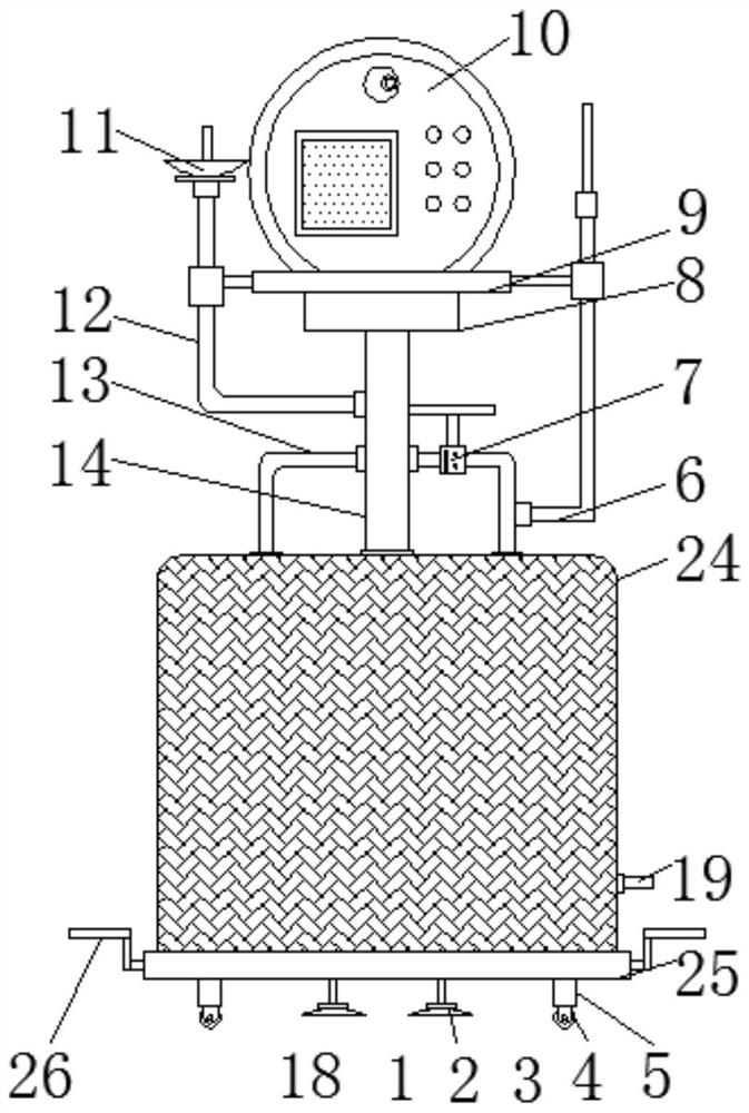 A silent ventilator