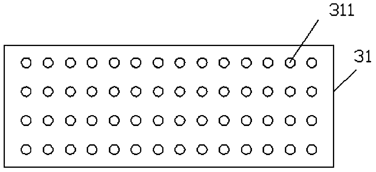 CVD device tail gas treatment device