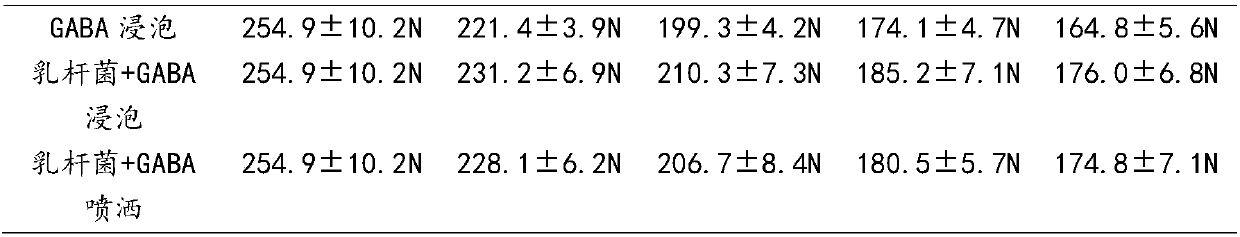 Preservative based on gamma-aminobutyric acid combined with lactobacillus plantarum and application thereof