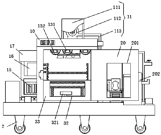 A household environmental protection machine