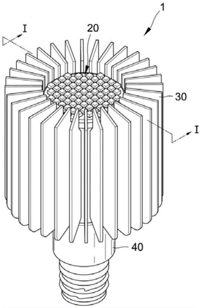 Cooling device assembly for led lighting fixtures equipped with heat pipes and heat sinks