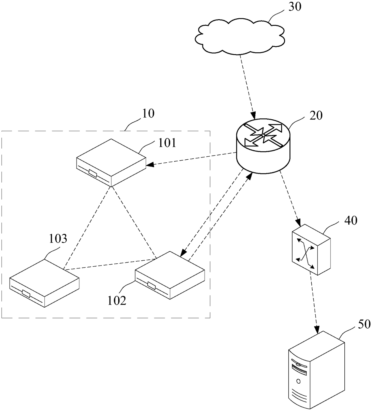 User datagram protocol traffic filtering method and device, server and memory medium