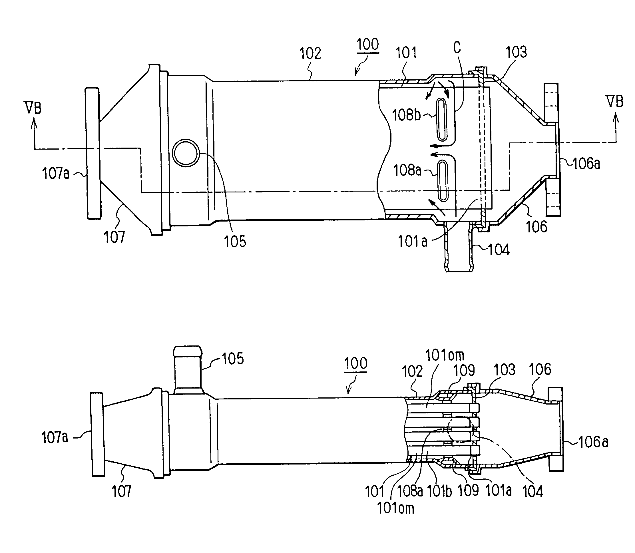 Exhaust gas heat exchanger