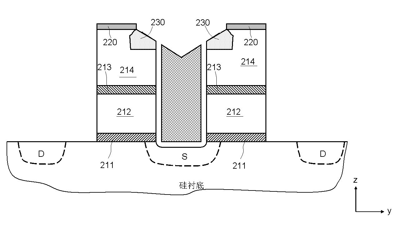 NOR structure flash memory and manufacturing method thereof