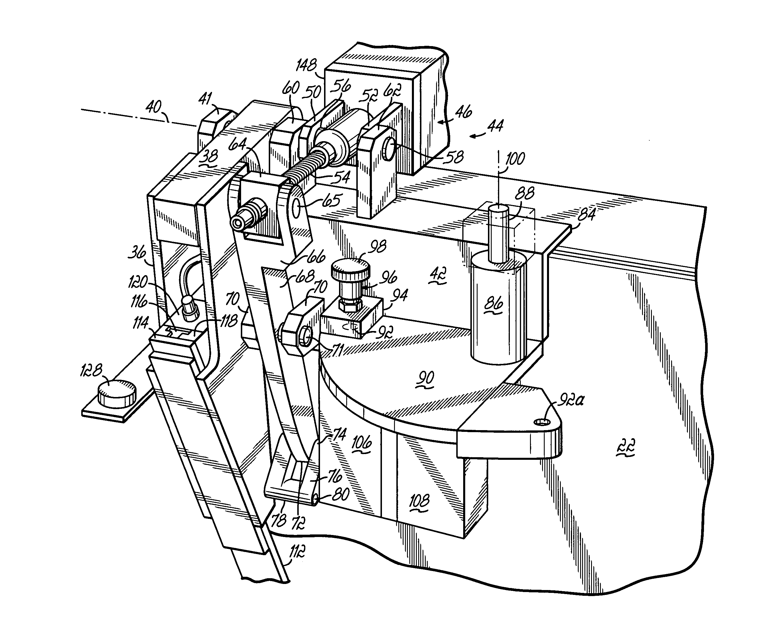 Programmable tucking attachment for a sewing machine and method