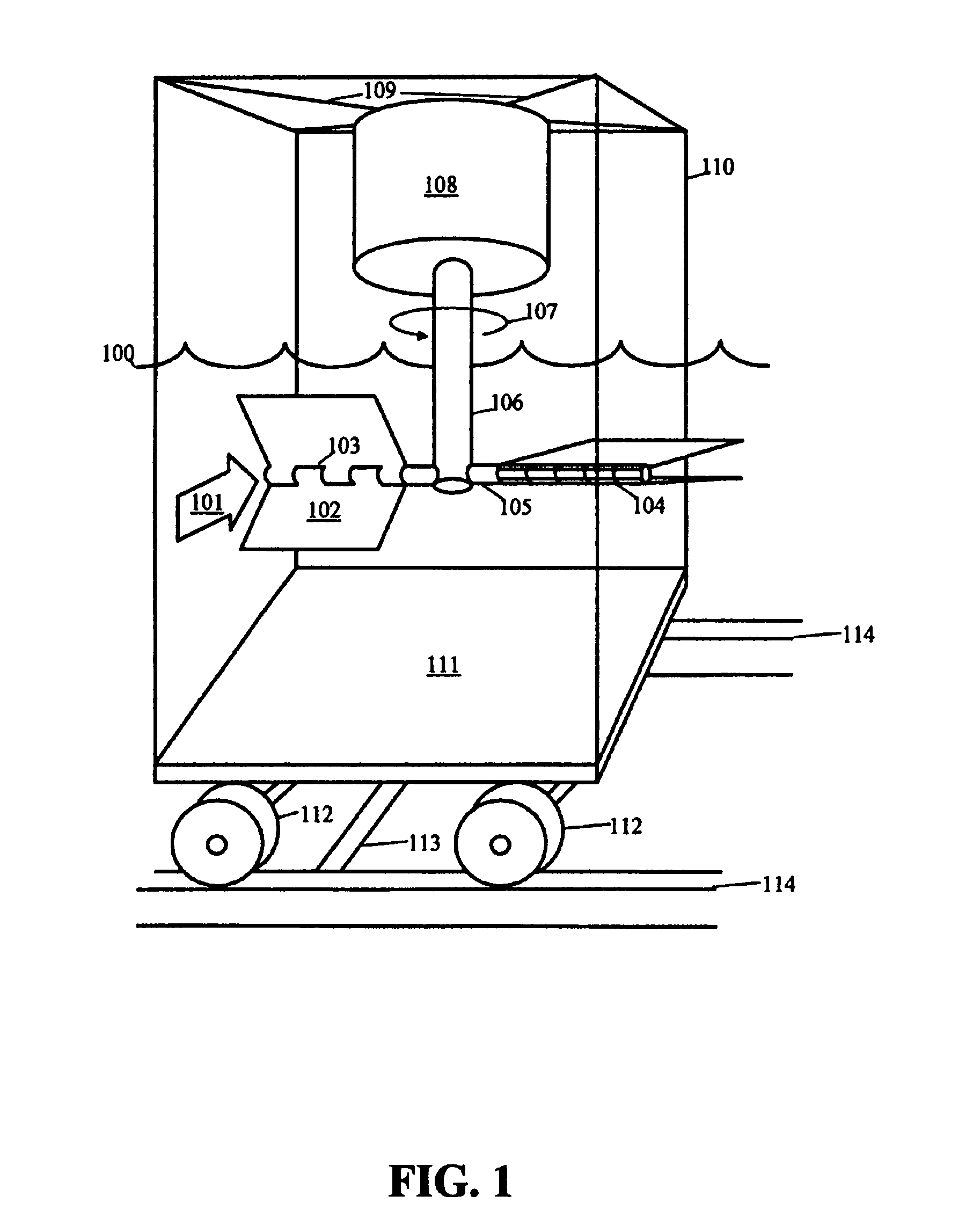 Transverse hydroelectric generator