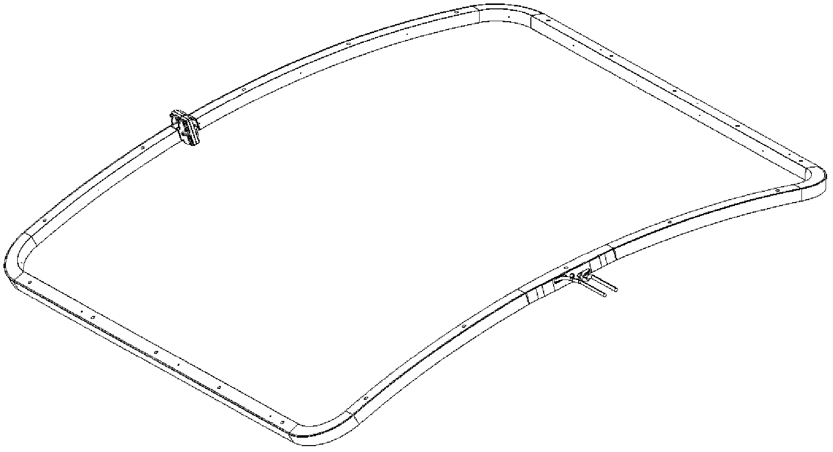 Method for narrow-gap laser welding with filler wires for superconducting coil box