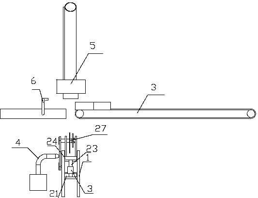 Straight-edge machine suitable for bamboo and wood products