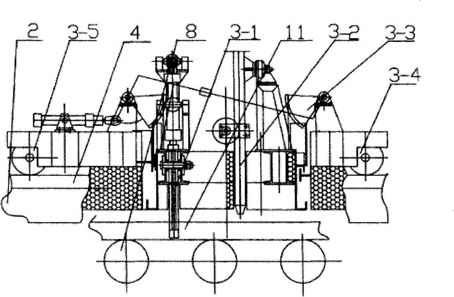 Flame cutting system with insulation device for flame cutting zone of billet