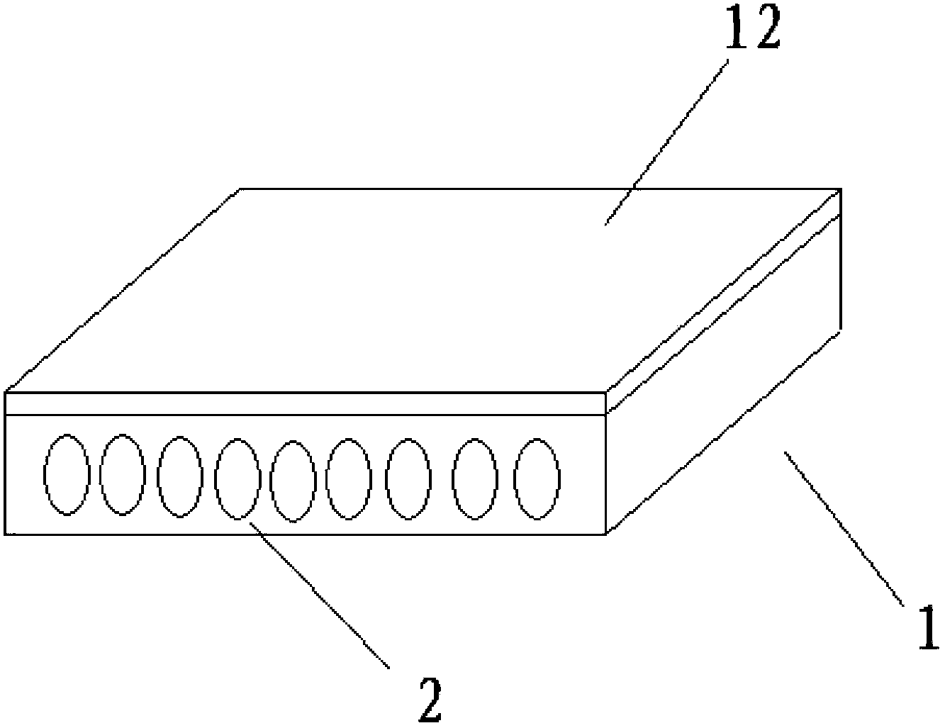 Nano-calcium highly-filled polypropylene anti-aging building formwork and technology thereof