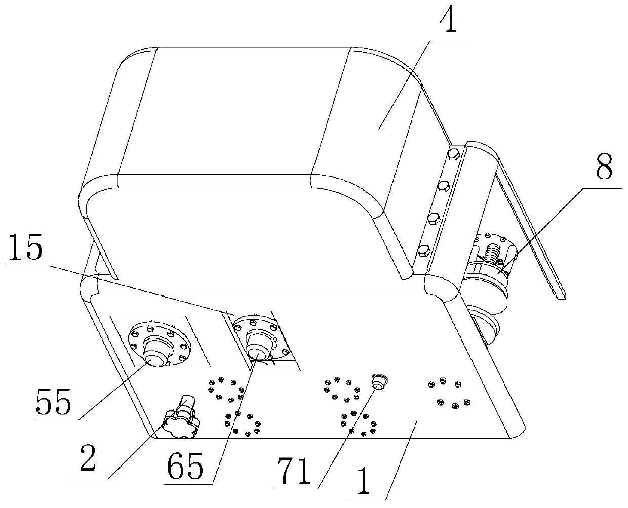 An automatic, safe and environmentally friendly dust removal robot for grinding the side of the steel drum intersecting line