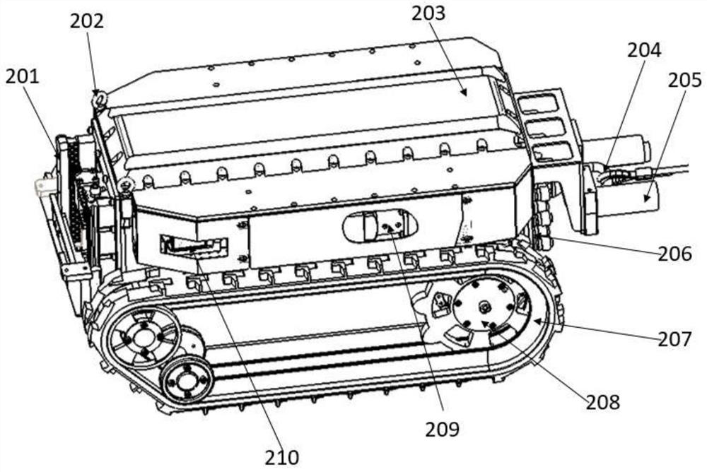 Novel tracked robot