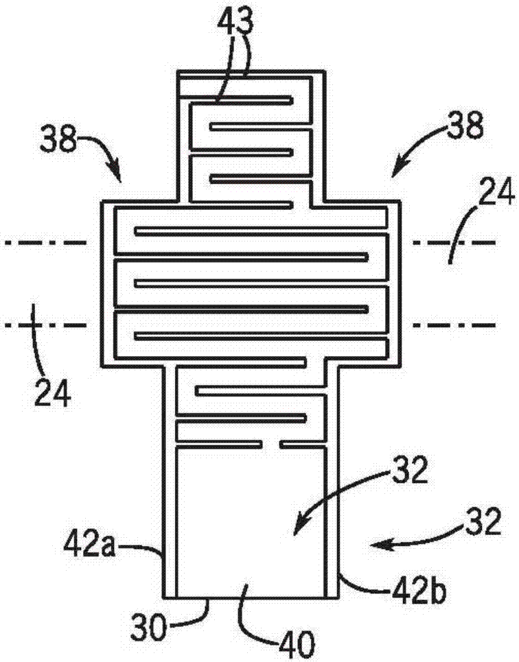 Conformal heater for windshield washer nozzle